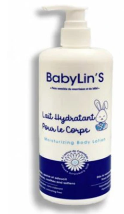 babylin's lait hydratant pour le corps