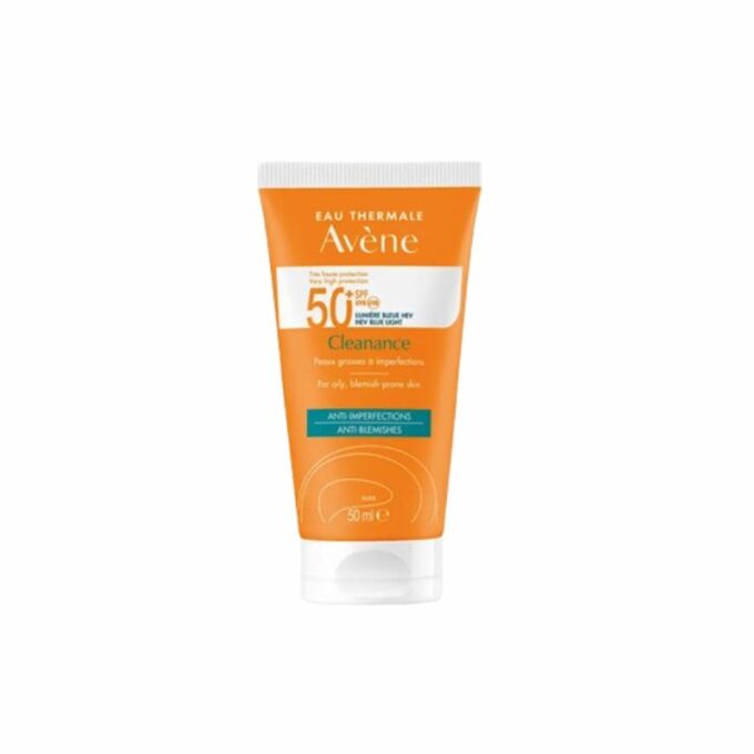 AVENE Cleanance Ecran Peaux Mixtes à Grasse SPF50+, 50ml