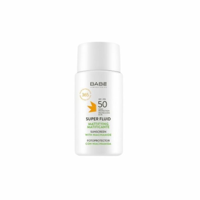 BABE Crème Solaire Super Fluide Matifiante SPF50+ , 50ML