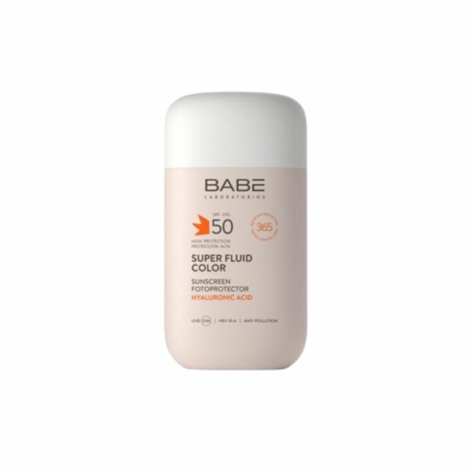 BABE Super Fluid Color Protection Solaire SPF 50+, 50ML