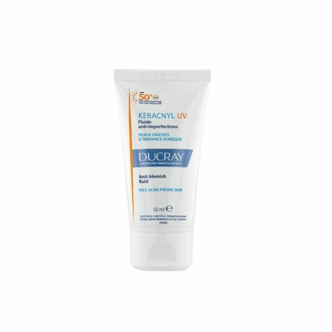 Ducray Keracnyl UV Fluide Anti Imperfections SPF50, 50ML