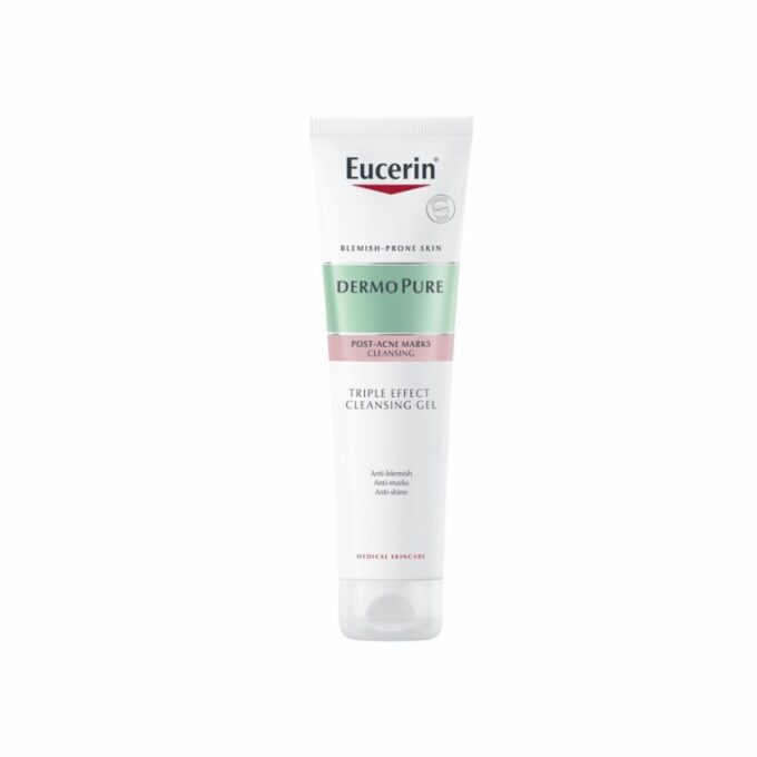 Eucerin Dermopure Gel Nettoyant Triple Action, 150ml