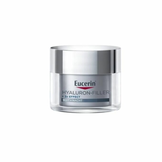 Eucerin Hyaluron Filler+ 3Effect Soin De Nuit Anti-âge, 50ml