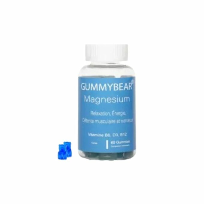 GUMMYBEAR Magnésium boite de 60 Gummies