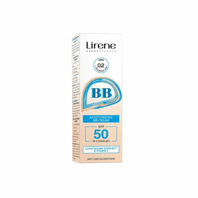 LIRENE Ecran BB Crème 02 Nude SPF50+, 30ml