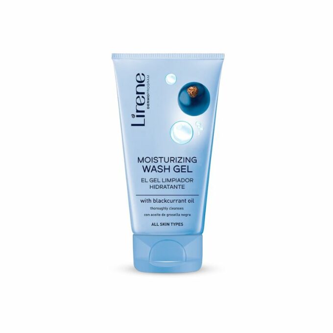 LIRENE Gel Nettoyant Hydratant Cassis, 150 ML
