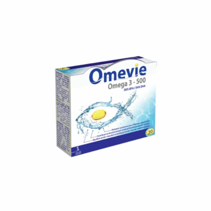 Omevie Oméga-3 500, 30 Capsules