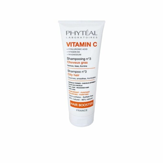 Phyteal Vitamin C Shampooing N°3 Cheveux Gras, 250ml
