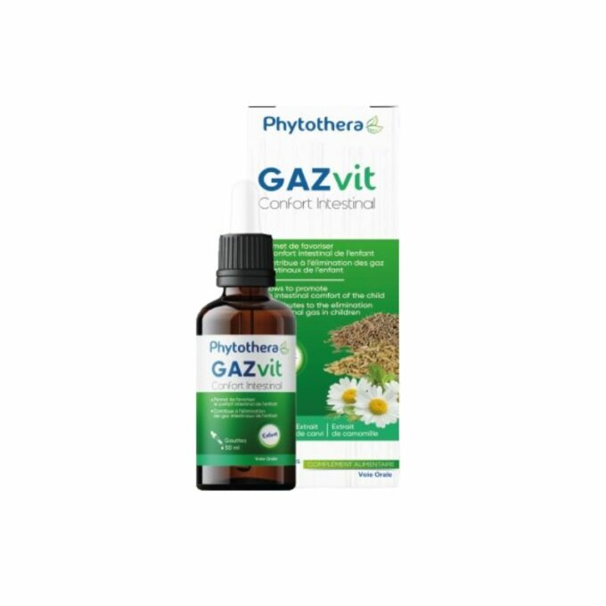 Phytothera Gazvit Confort Intestinal Gouttes, 50ml