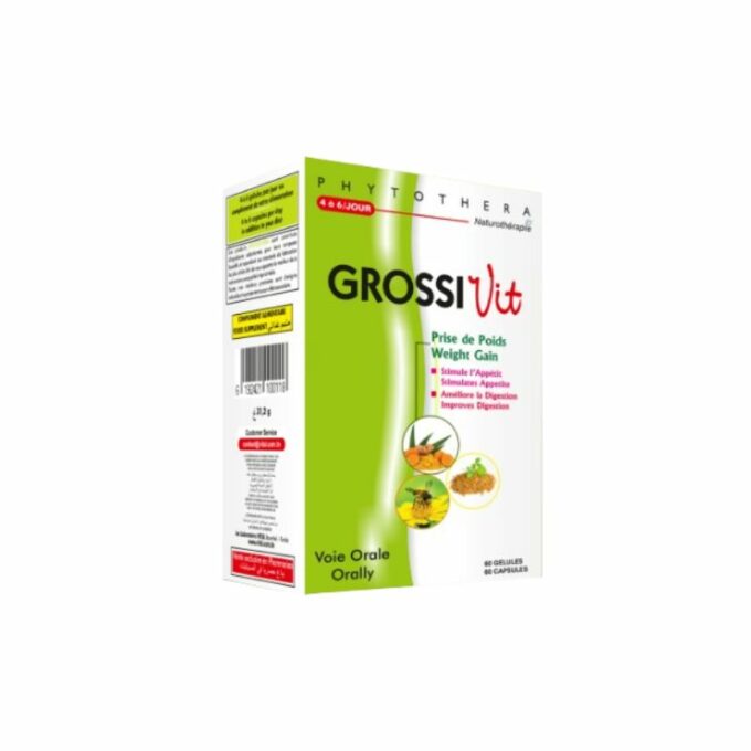 Phytothera Grossivit , 60 gélules