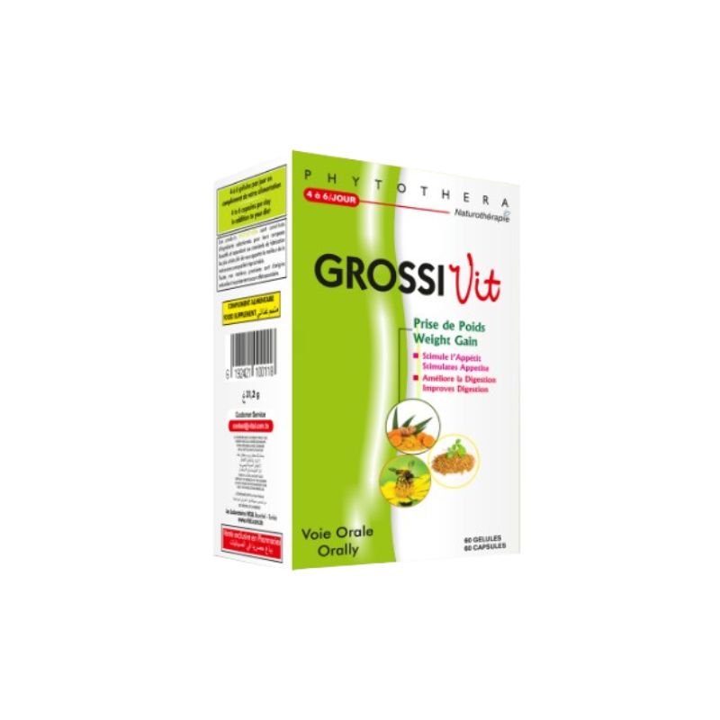 Phytothera Grossivit , 60 gélules