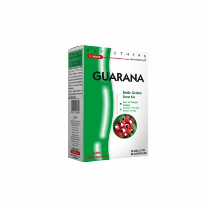 Phytothera Guarana, 30 Gélules