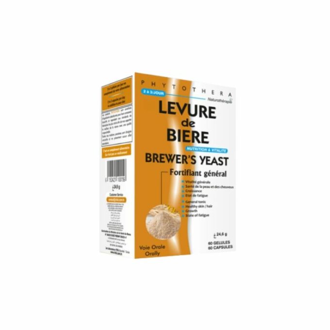 Phytothera Levure De Bierre, 60 Gélules