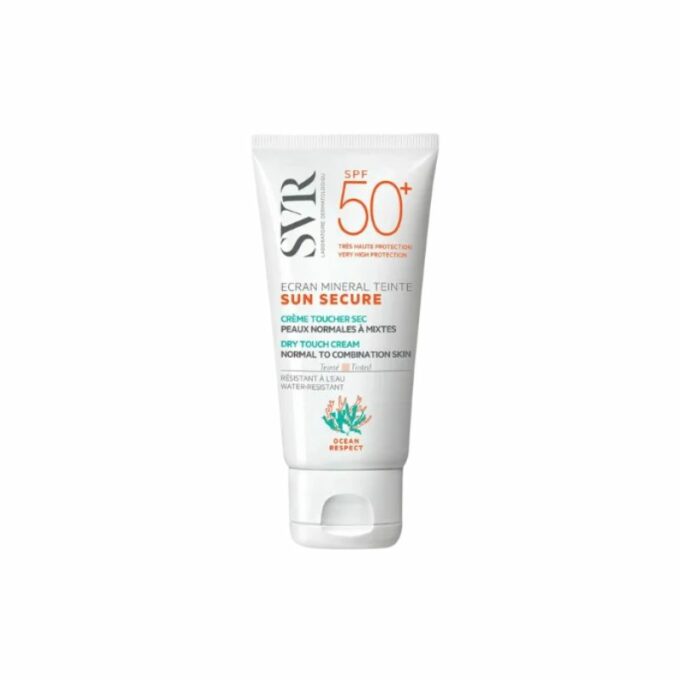 SVR Sun Secure Écran Minéral Teinté Peaux NormaleS à Mixtes SPF 50+, 50ml