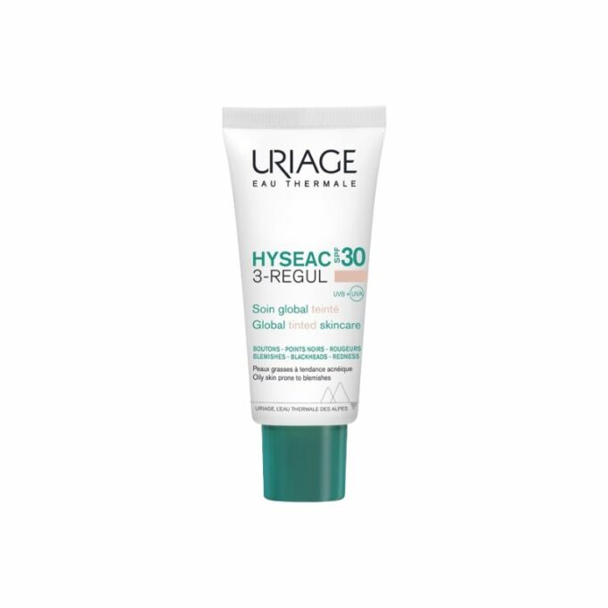 Uriage Hyseac 3-Régul Soin Global Teinté Spf30, 40ml