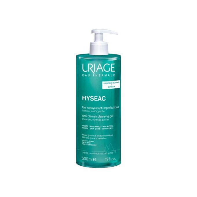 Uriage Hyseac Gel Nettoyant Anti imperfections, 500ml