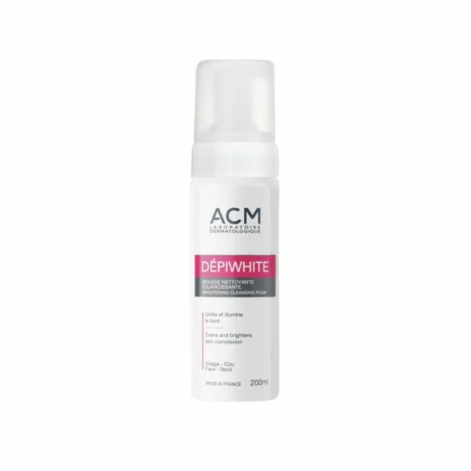 ACM Depiwhite Mousse Nettoyante Eclaircissante, 200ml