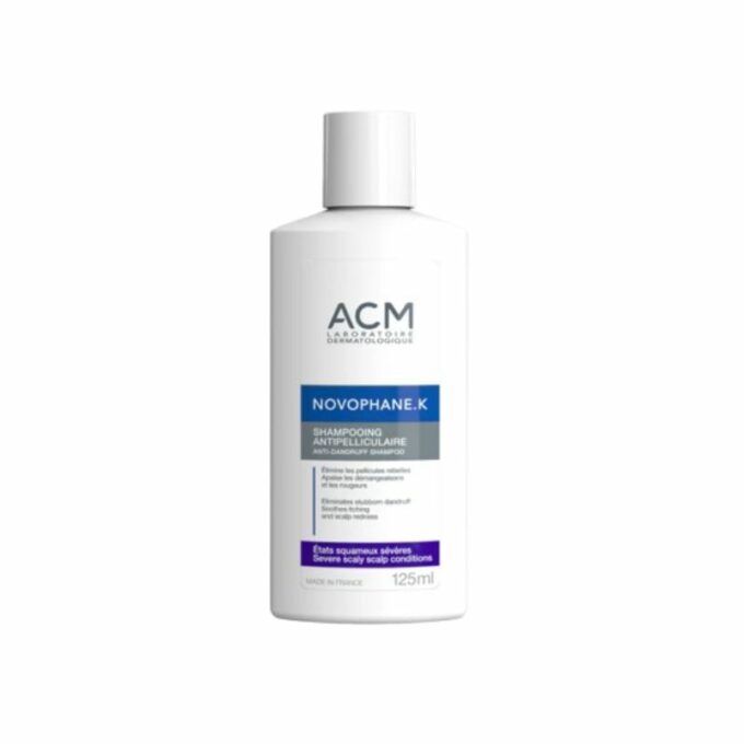 ACM Novophane K Shampooing Antipelliculaire Sévère, 125ml