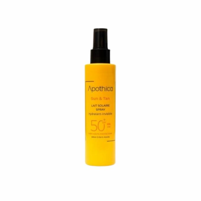 APOTHICA Sun Lait Solaire Spray SPF50+, 150ml