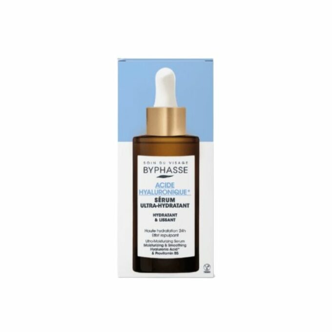 BYPHASSE Acide Hyaluronique Sérum Ultra Hydratant, 50ml
