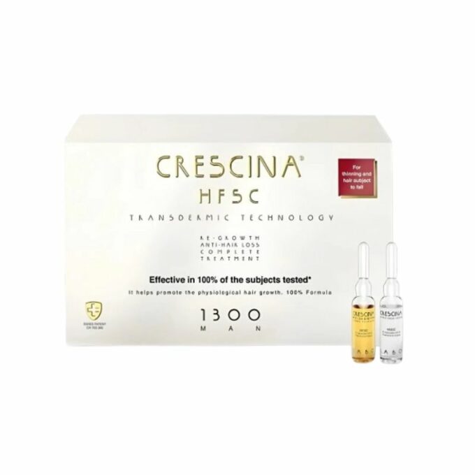 CRESCINA TTT Complet (Anti Chute Repousse) 1300 Homme 10+10 Ampoules