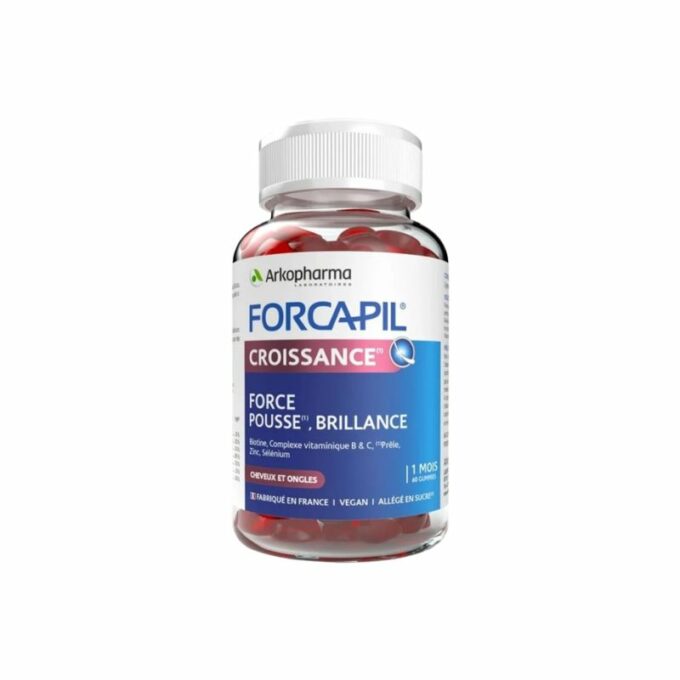 FORCAPIL Croissance CHeveux & Ongles Gummies, 60 Gélules