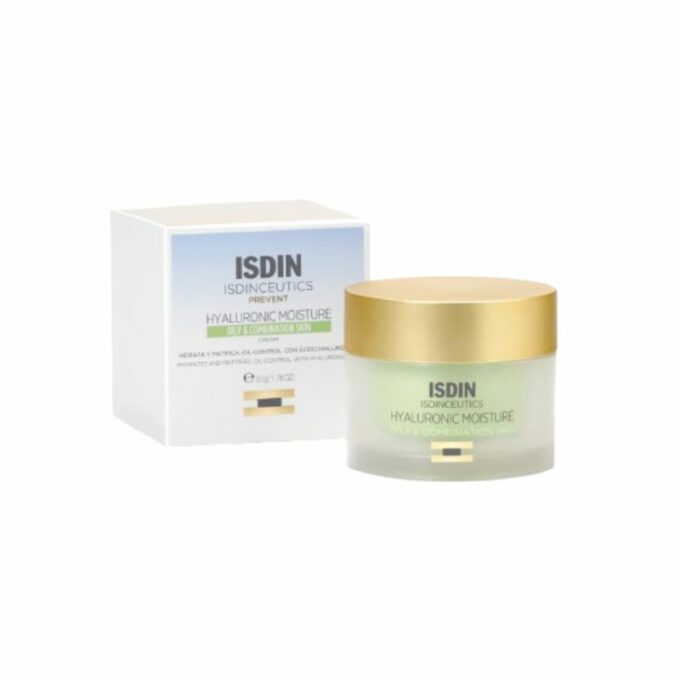 ISDIN Hyaluronic Moisture Crème Mixtes A Grasses, 50g