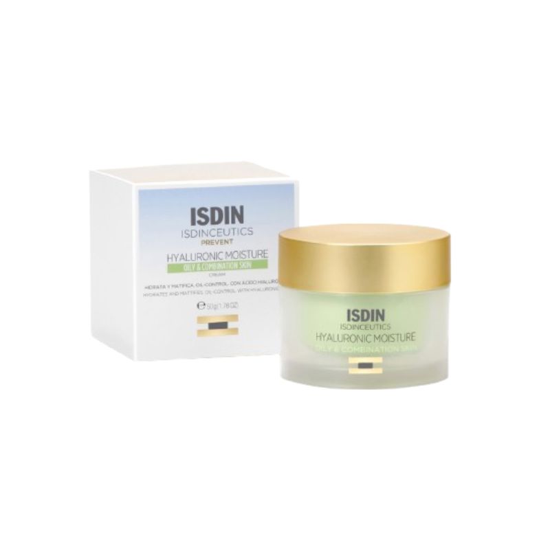 ISDIN Hyaluronic Moisture Crème Mixtes A Grasses, 50g