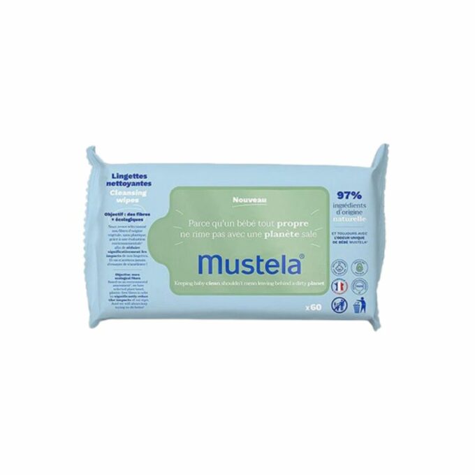 MUSTELA Lingettes Nettoyantes X60