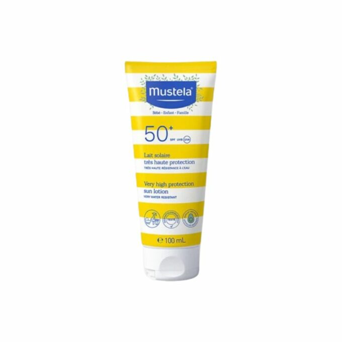 Mustela Bébé Lait Solaire SPF50+, 100ML