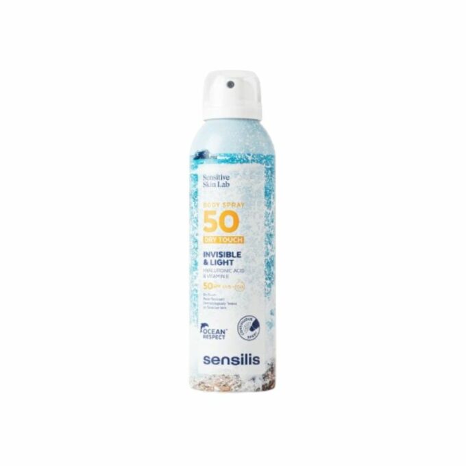 SENSILIS Sun Secret Body Spray Toucher Sec SPF50+, 200ml