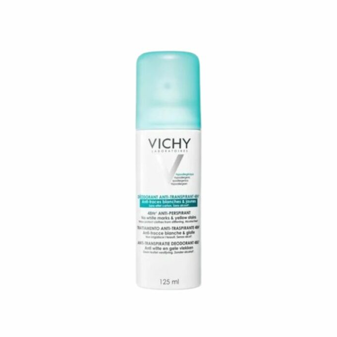 VICHY Deodorant Anti Transpirant Spray Anti Trace 48h, 125ml