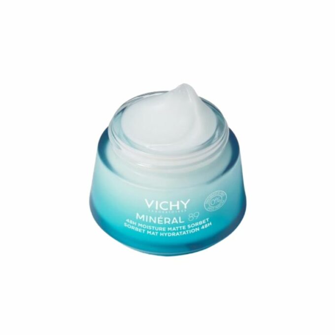VICHY Minéral 89 Gel Hydra Mat Non Gras Peaux Mixtes A Grasses, 50ML