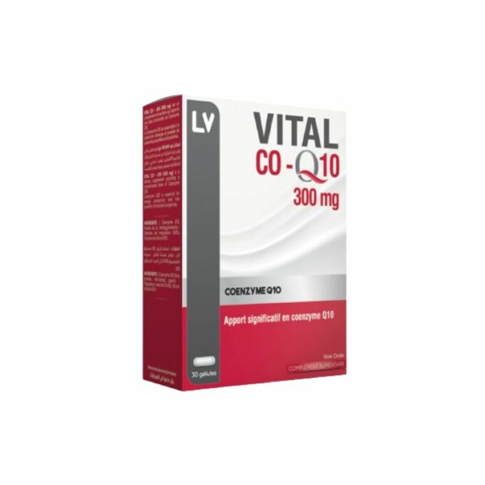 VITAL CO Q10 300mg, 30 Gélules