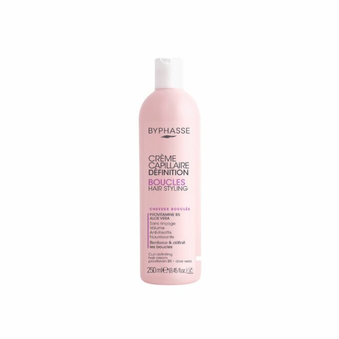 BYPHASSE Crème Capillaire Activ Boucles Cheveux, 250ml
