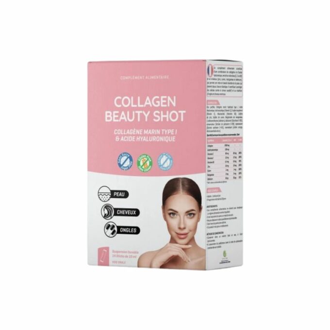 Collagen Beauty Shot Peau, Cheveux, Ongles, 10 Sachets