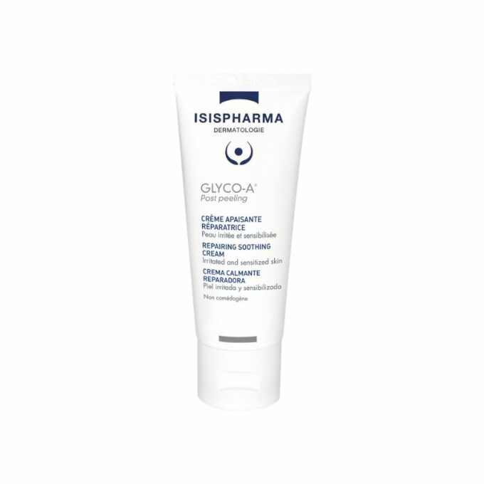 ISISPHARMA Glyco-A Crème Apaisante Post Peeling Peaux Sensibles, 40ml