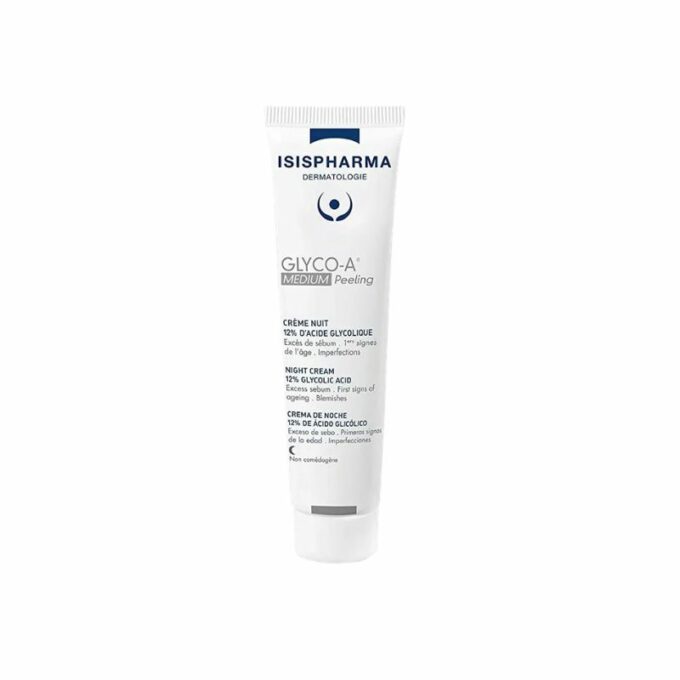 ISISPHARMA Glyco-A Crème Peeling Nuit 12% Medium, 30ml
