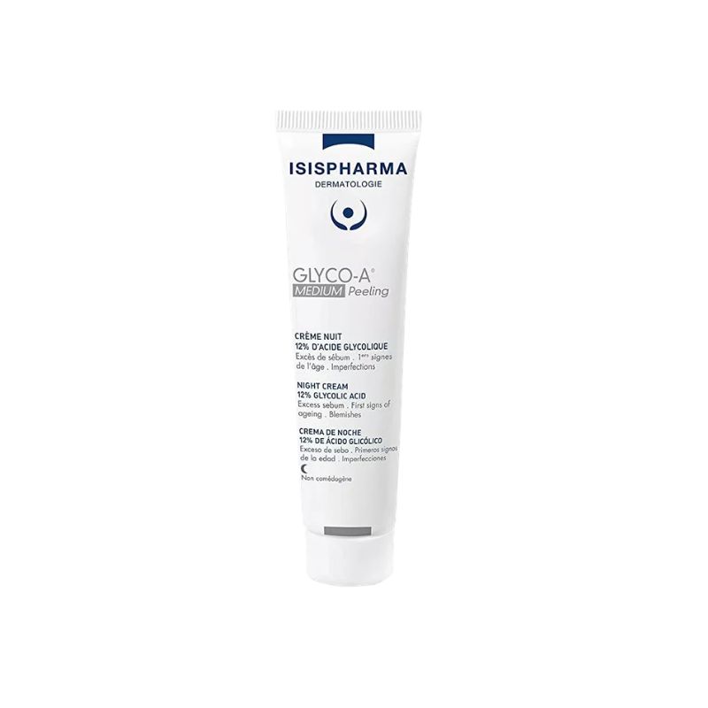 ISISPHARMA Glyco-A Crème Peeling Nuit 12% Medium, 30ml