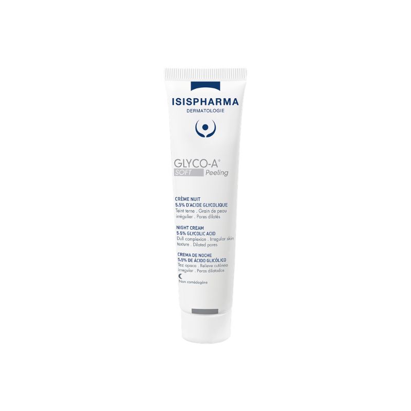 ISISPHARMA Glyco-A Crème Peeling Nuit 5.5% Soft, 30ml