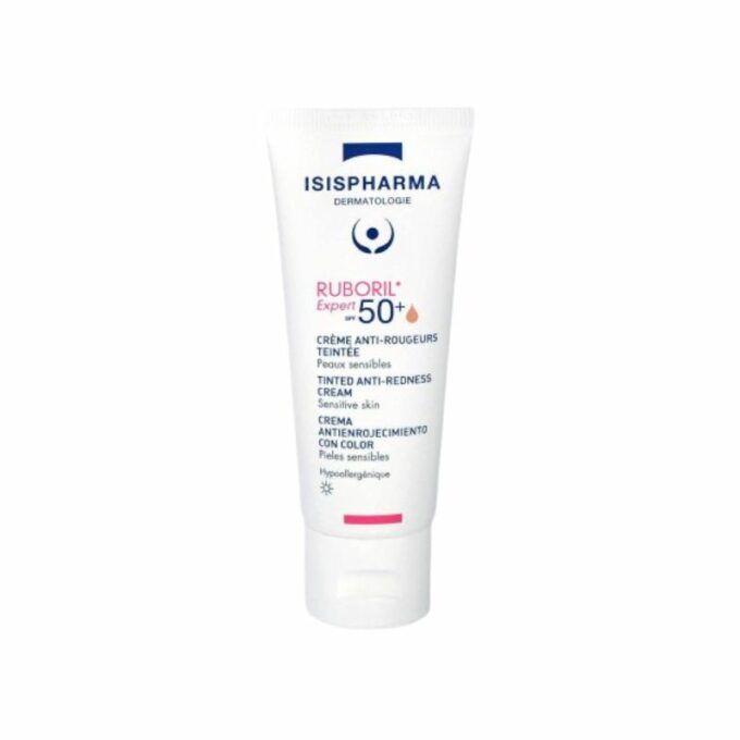 ISISPHARMA Ruboril Expert Crème Anti Rougeurs Teintée Peaux Sensibles Spf50+, 40ml