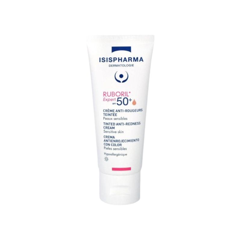ISISPHARMA Ruboril Expert Crème Anti Rougeurs Teintée Peaux Sensibles Spf50+, 40ml
