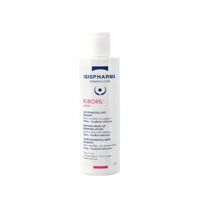 ISISPHARMA Ruboril Lotion Démaquillante Peaux Sensibles, 250ml