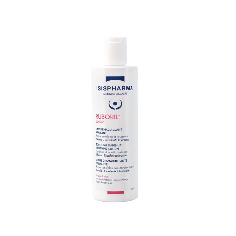 ISISPHARMA Ruboril Lotion Démaquillante Peaux Sensibles, 250ml