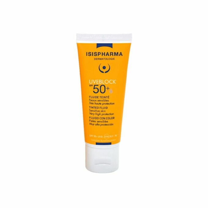 ISISPHARMA Uveblock Fluide Teintée Spf50+, 40ml
