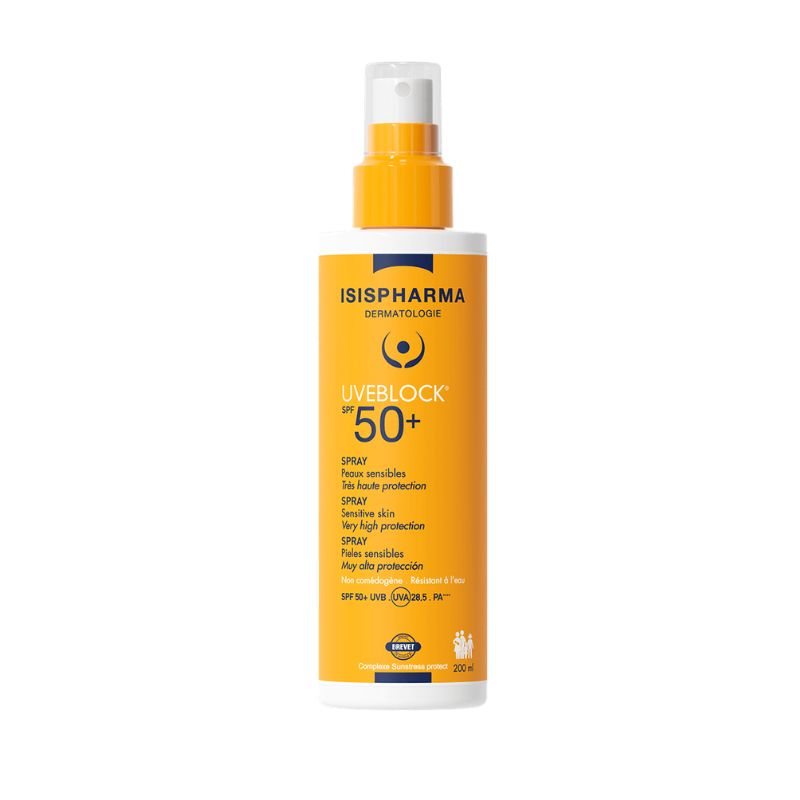 ISISPHARMA Uveblock Spray Adulte SPF50+, 200ml