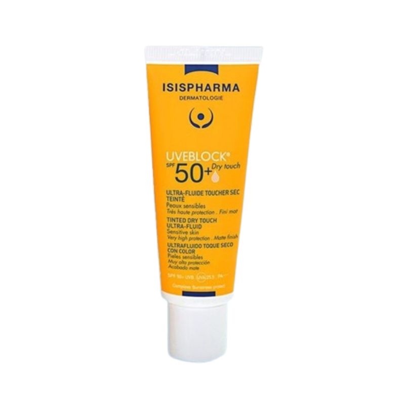 ISISPHARMA Uveblock Ultra Fluide Dry Touch Teinté Spf50+, 40ml