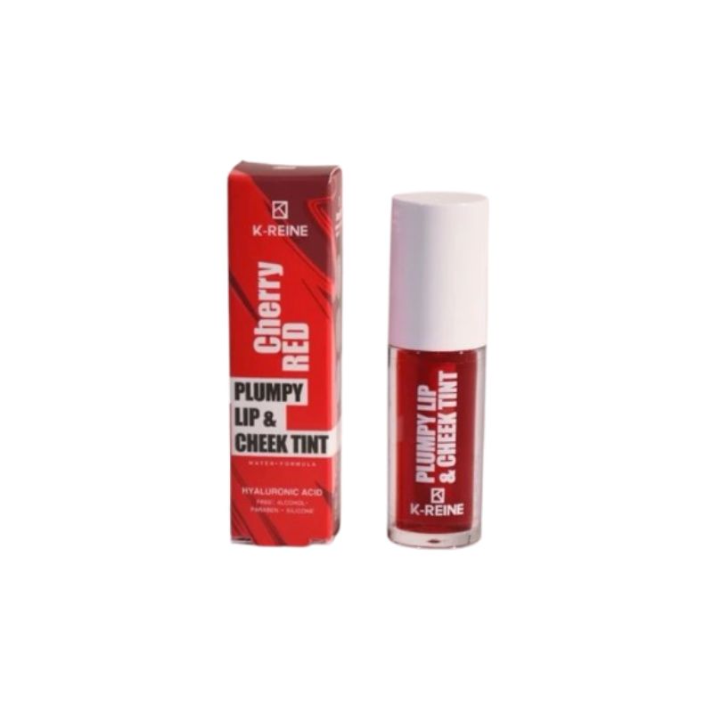 K-REINE Teinte Repulpant Rouge Cerise Pour Lèvres & Joues, 6ml
