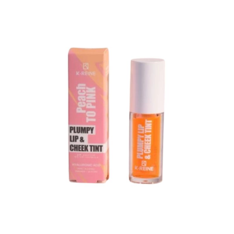K-REINE Teinte Repulpant Pêche A Rose Pour Les Lèvres Et Les Joues, 6ml