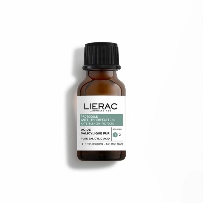 LIERAC Acide Salicylique Pur Stop Boutons, 15ml